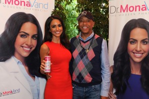 (L-R): Dr. Mona Vand- The Modern Pharmacist and Russell Simmons- Business and Entertainment Mogul at the Four Seasons Hotel in Beverly Hills, CA on April 29. Photo Credit: Getty Images