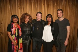 biza EDM DJ Duo The Aristofreeks and Female Vocal Trio Next Step (Norma Jean Wright, Alfa Anderson and Luci Martin) at the Official Launch Party for New Label, at LIGHT Nightclub, Mandalay Bay Hotel & Casino May 6  Photo Credit: © Edison Graff.