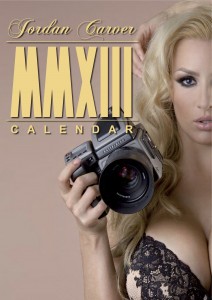 Cover of Jordan Carver 2013 Calendar