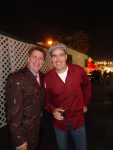 Louis Prima Jr. and Adam Corolla at the Prima Notte Fundraising Gala