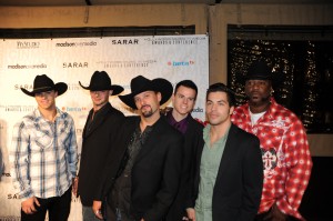 Emerging Los Angeles-based country group Coldwater Canyon Band walking the Red Carpet at the Hollywood Music In Media Awards on November 18 at The Highlands located in the Kodak Theater Complex/Hollywood & Highland Center.