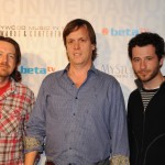 PHOTO CAPTION (L-R): Bryan Ewald, Steve Palmer, Judd Bolger at the Hollywood Music In Media Awards in Hollywood, Calif. PHOTO CREDIT: LUCK Media & Marketing, Inc.