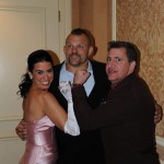 Sarah Spiegel, UFC Champion Chuck Liddell, and Louis Prima Jr. at the Boys Town of Nevada's 8th Annual Gala at The Venetian Casino, Hotel & Resort in Las Vegas on May 31.